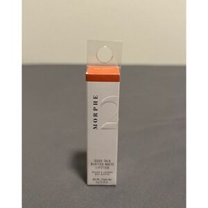 MORPHE 2‎ Good Talk Blotted Matte Lipstick, Red Sunset, NIB